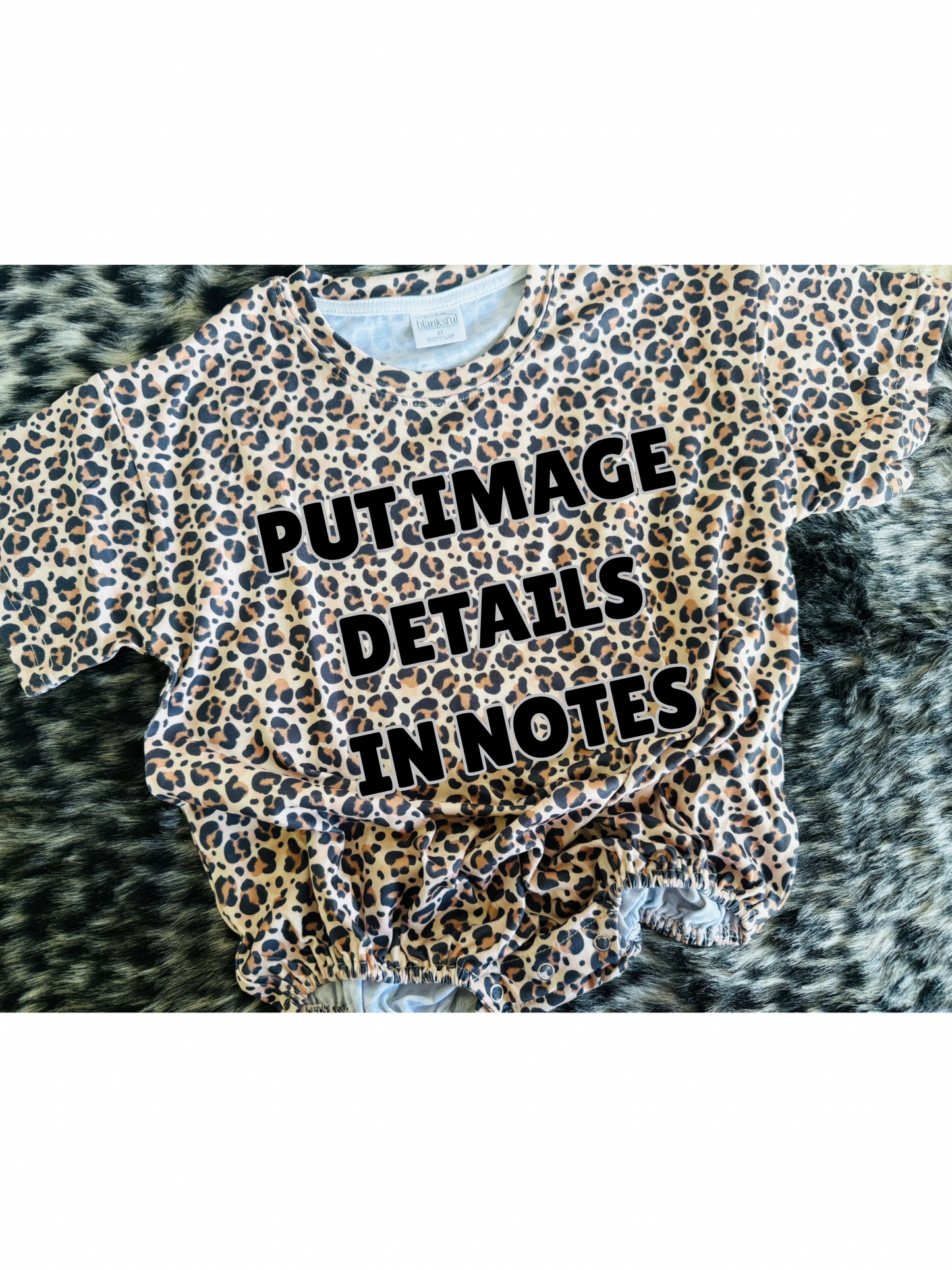 Leopard TEES & BUBBLES