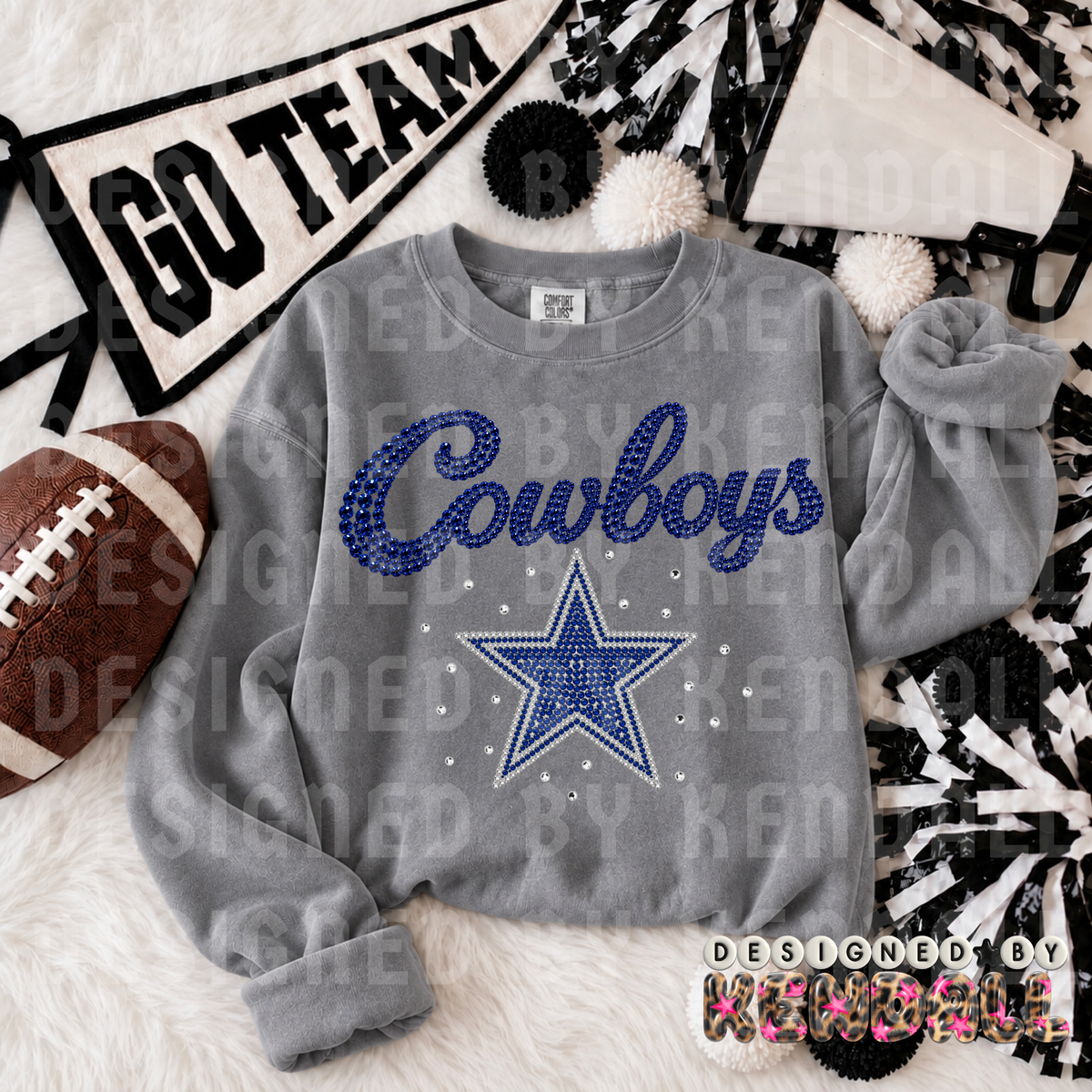 cowboys rhinestones