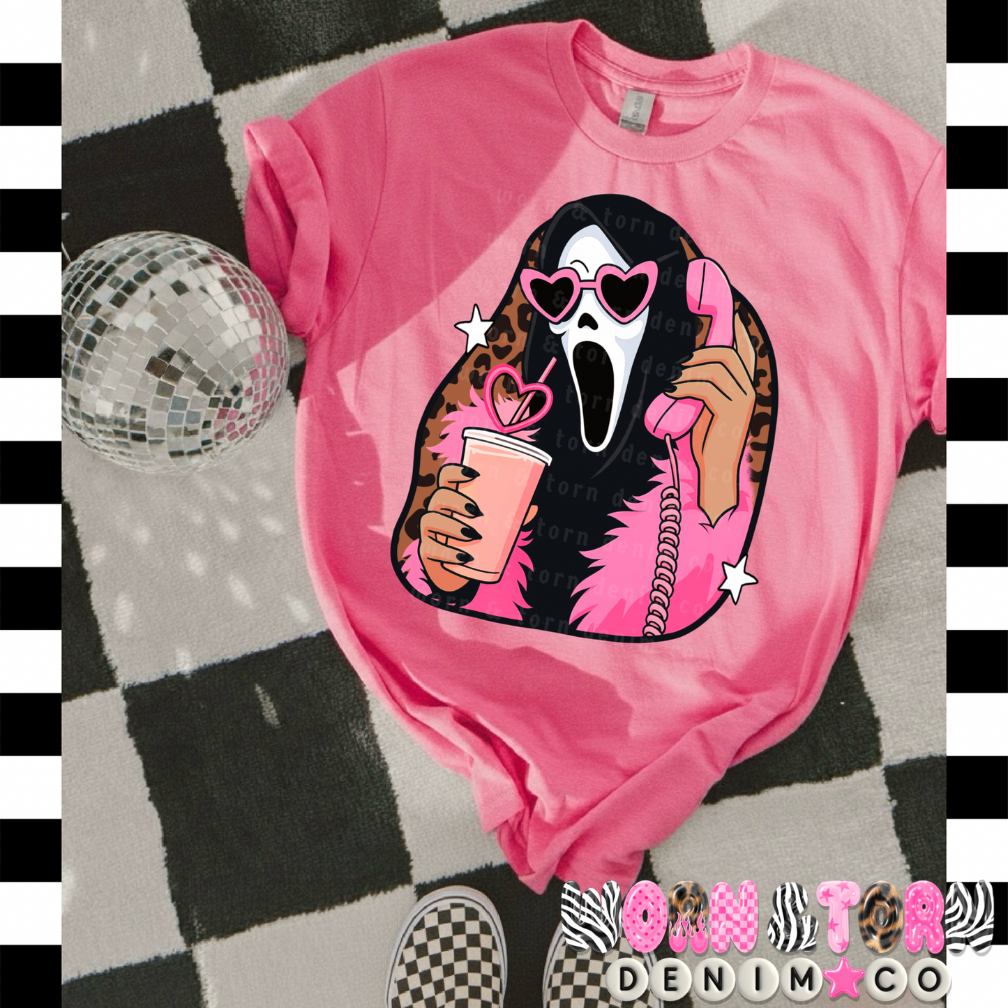 girly ghost face