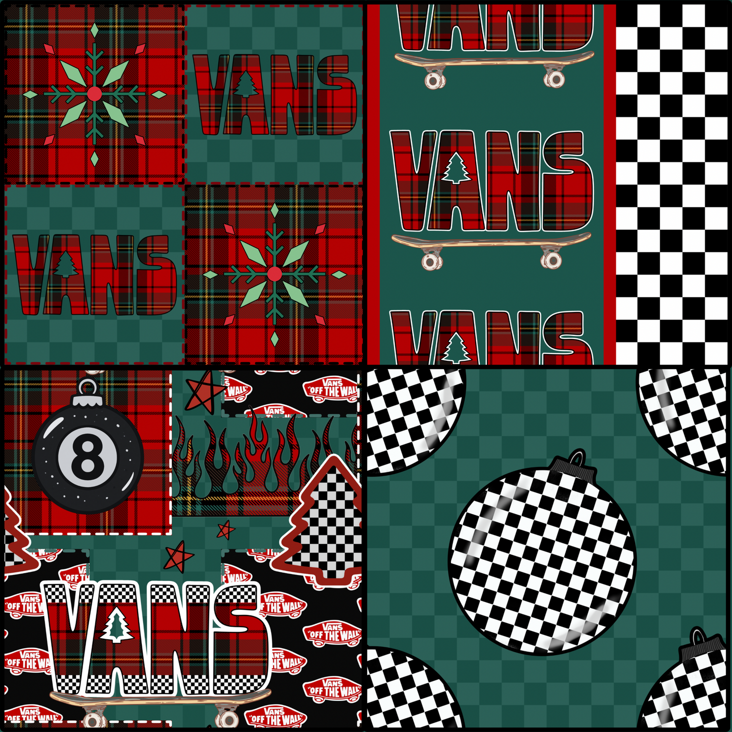 vans xmas bundle of 5 + png