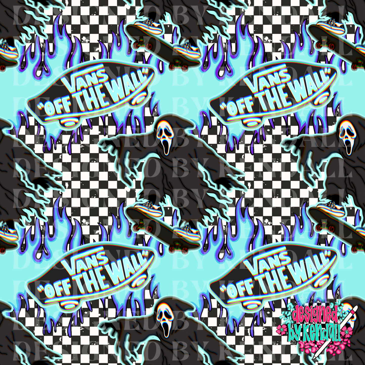 ghost face off the wall (bundle of 3)