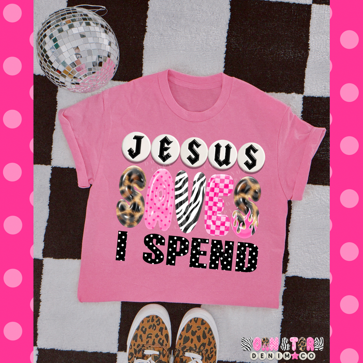 Jesus saves I spend