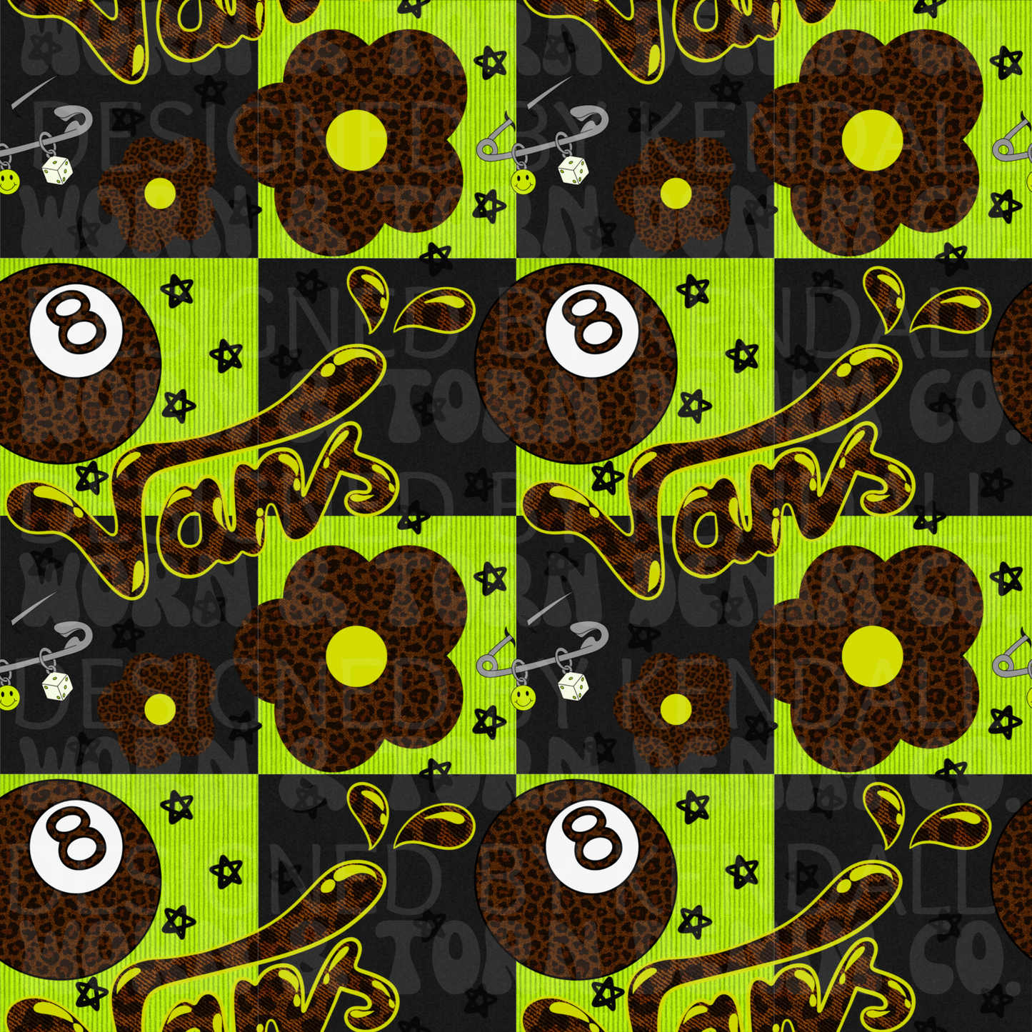 Leopard Lime Chaos