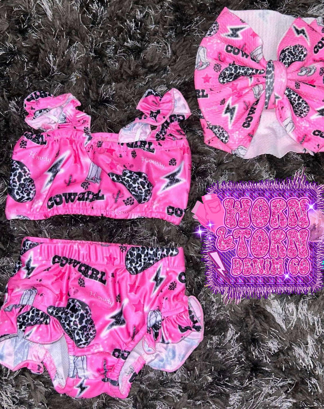 2T Rodeo 2pc Swim Suit