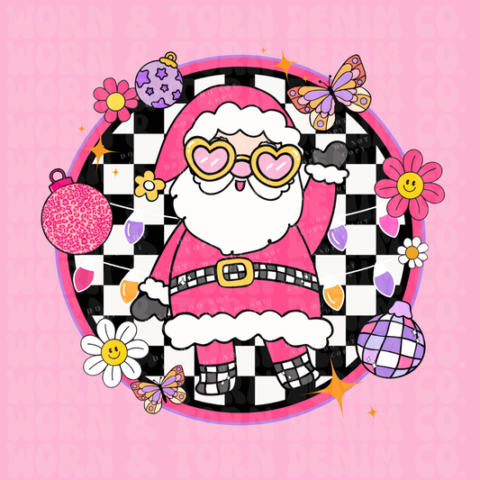 Retro Santa — PNG