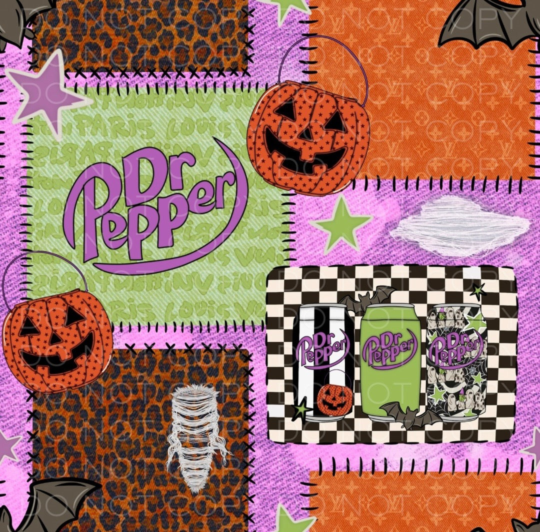 Patched Leggings — Pick Your Print