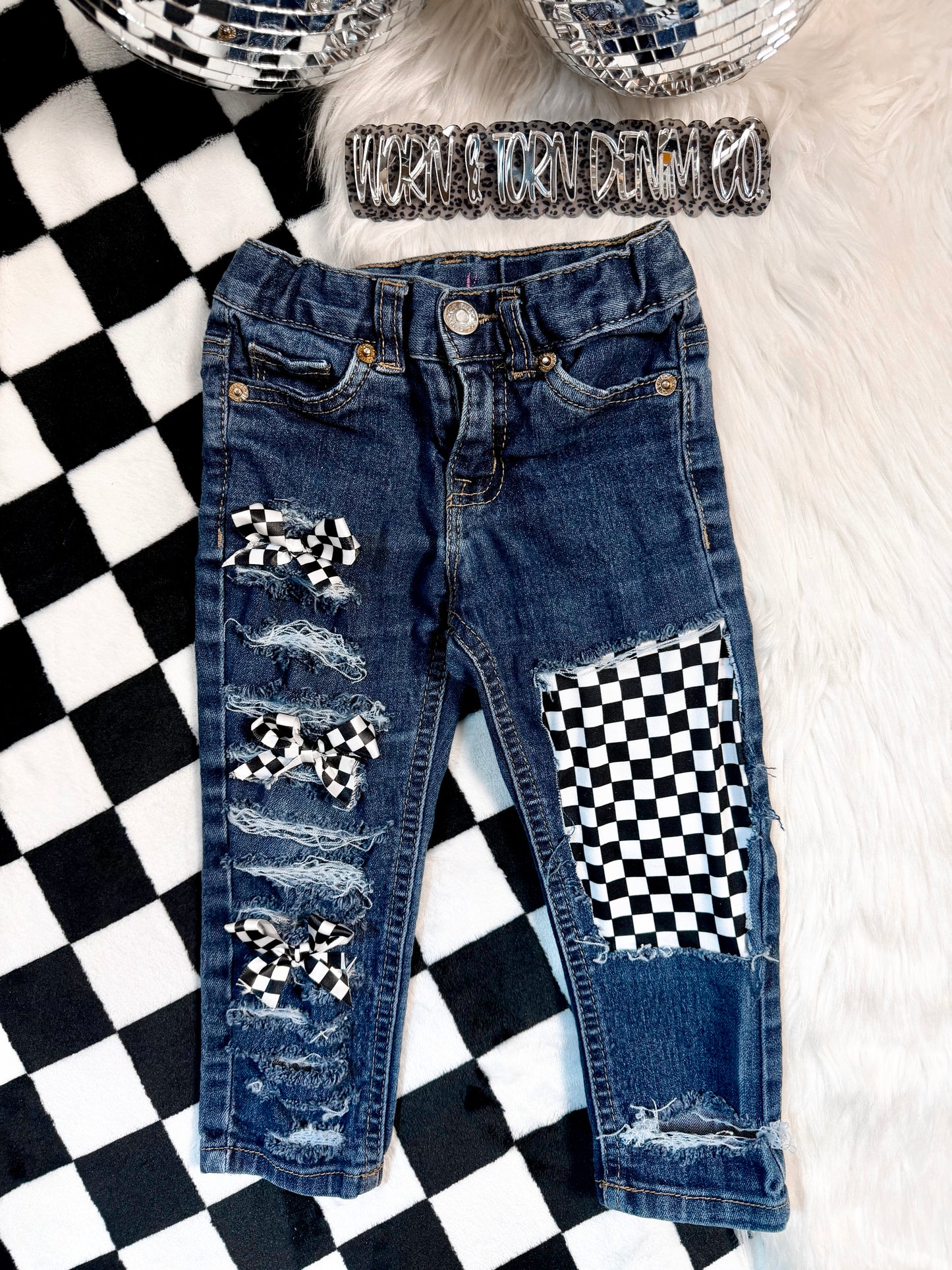 Checkered Babe 🏁🖤