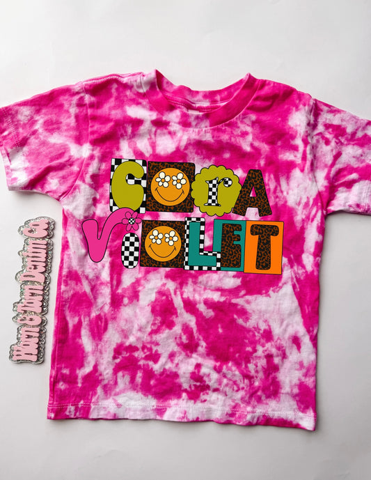 Custom Name Tees / Bubbles (read description)