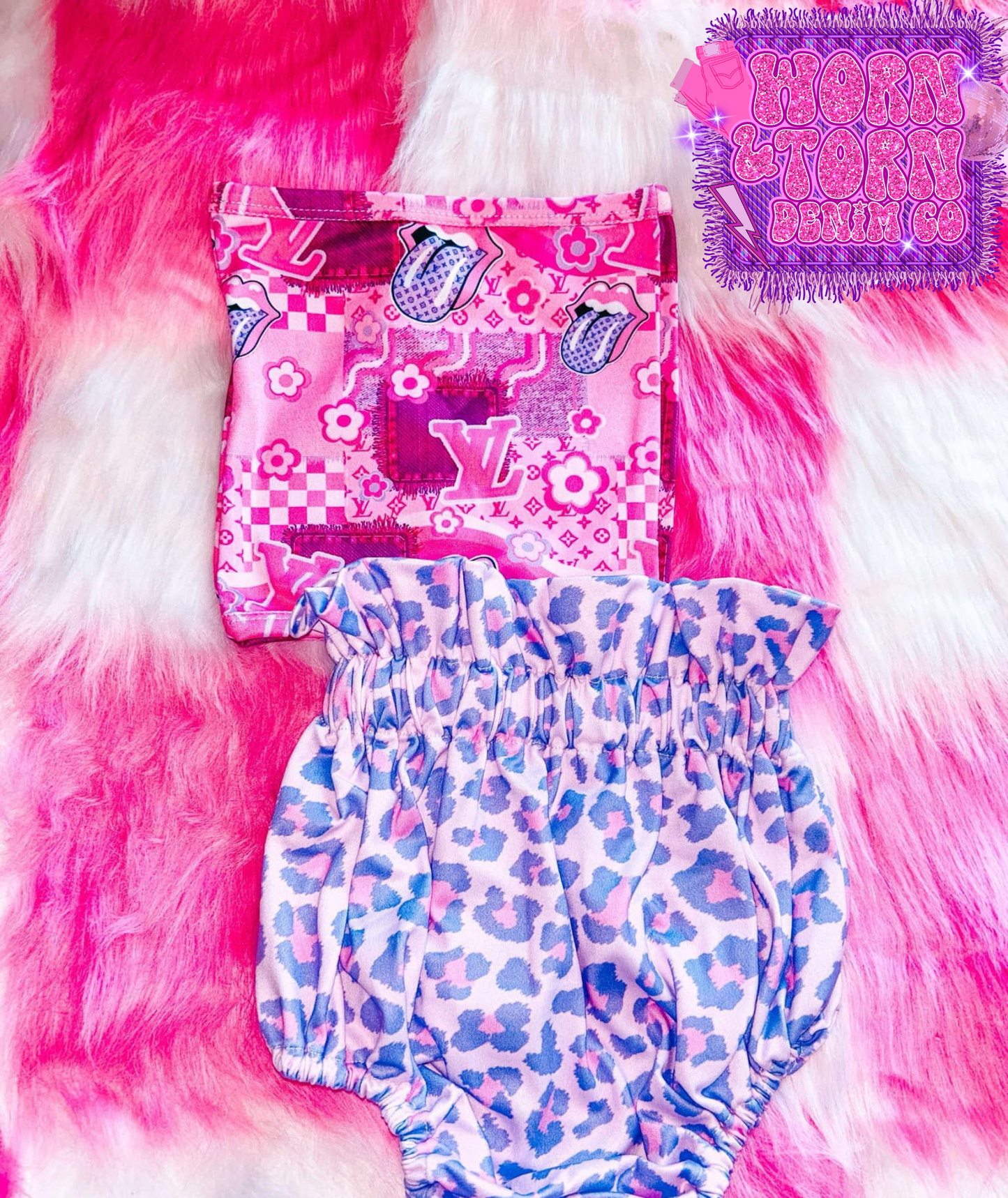 3T Boujee Pink Tube Top