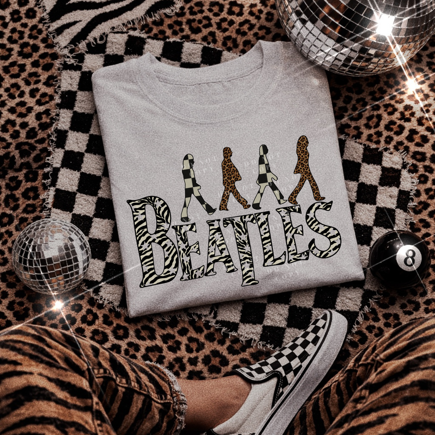 Beatles Animal Print