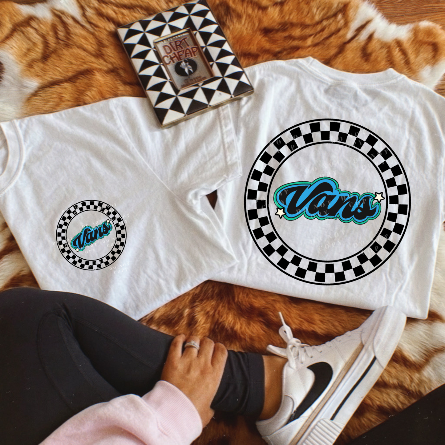Vans Blue (Pocket & Back Logo)