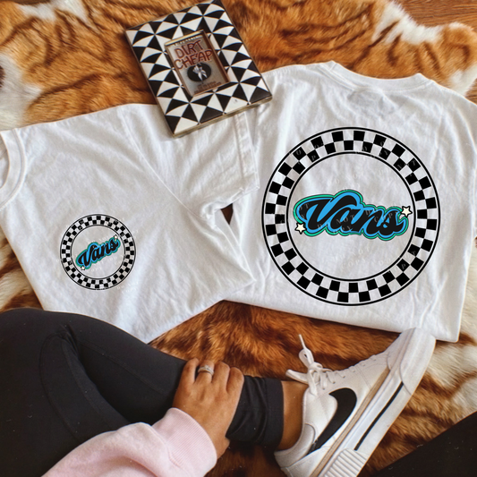 Vans Blue (Pocket & Back Logo)