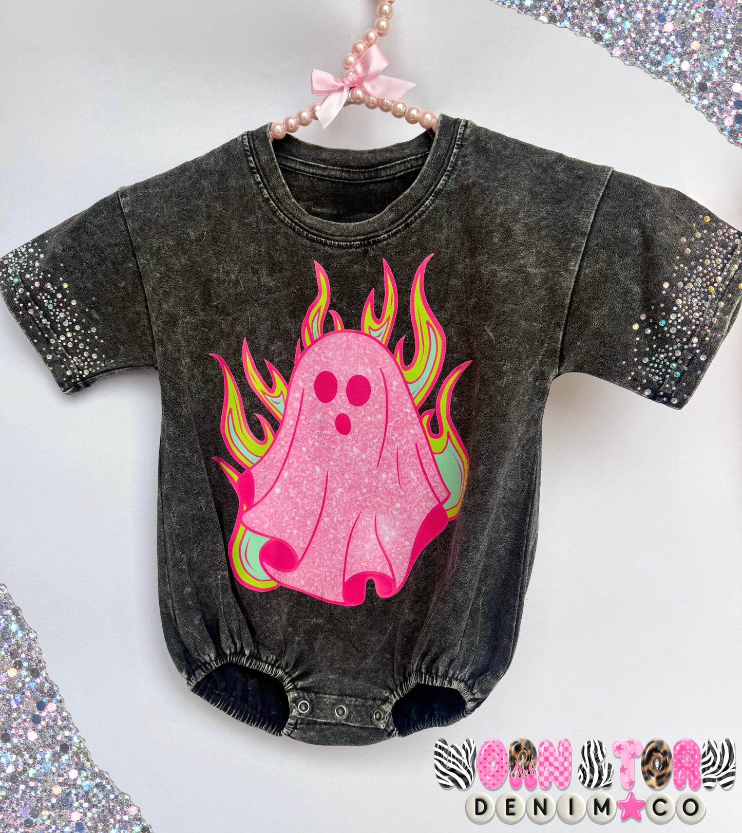 Ghost Girl Bedazzled Bubble