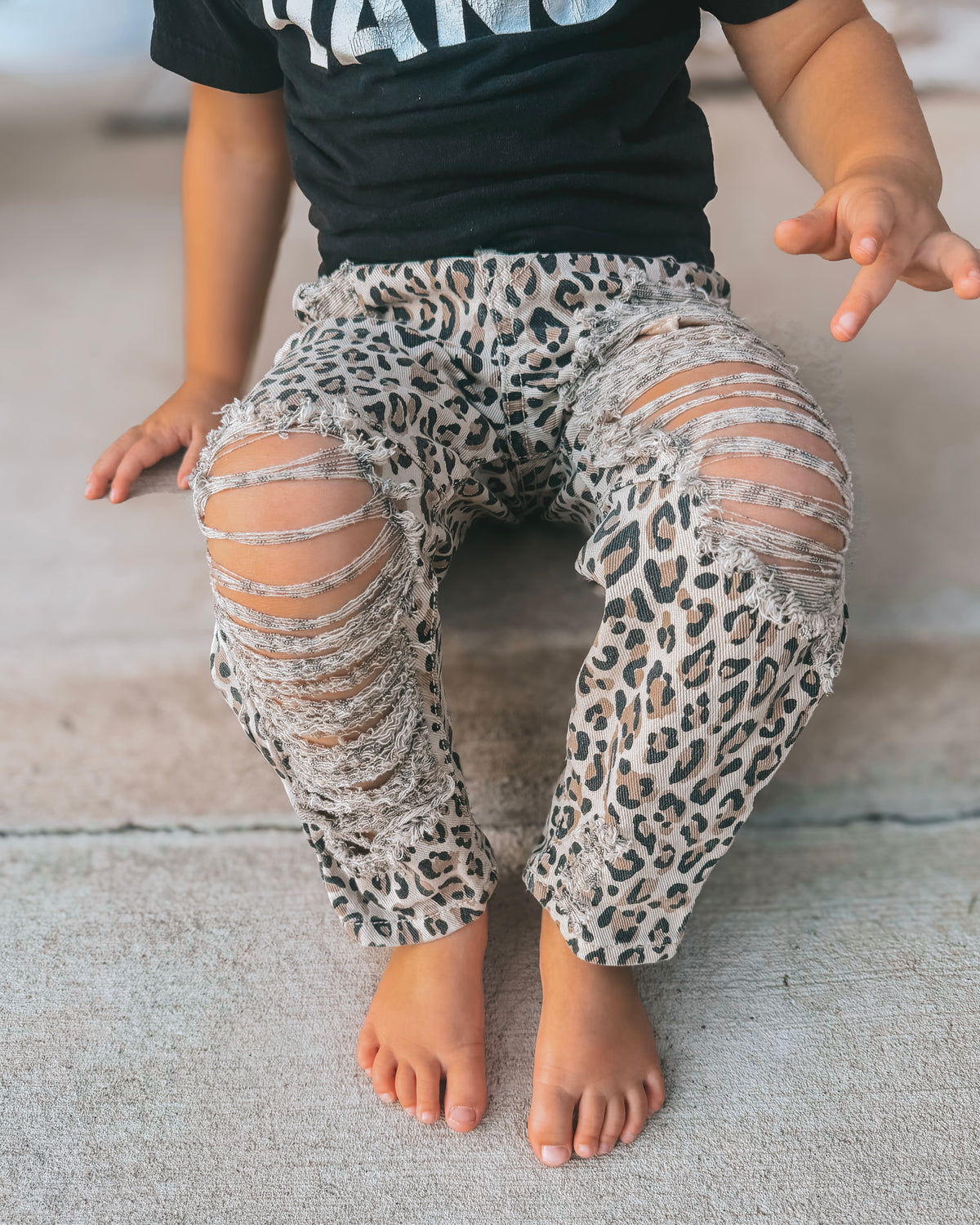 Leopard Society Jeans