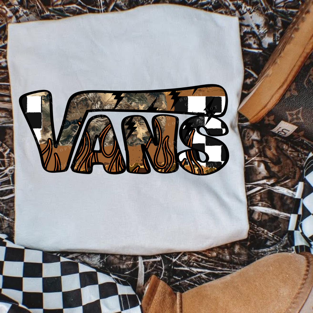 Camo Vans