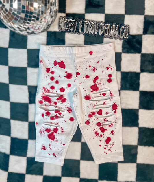 bl00d splatter leggings ❤️
