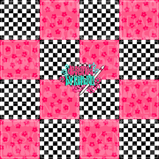 Checks & Daisies Patchwork
