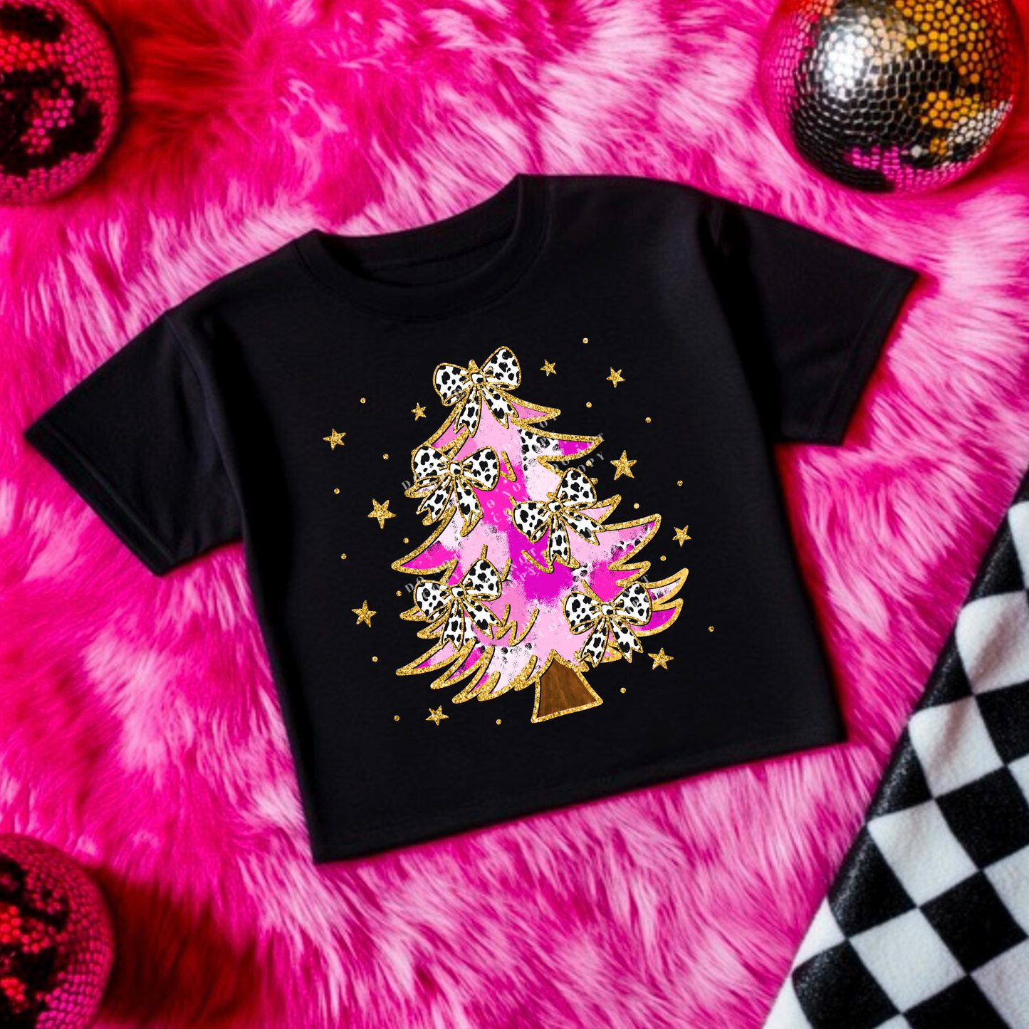 Checkered Painted Trees