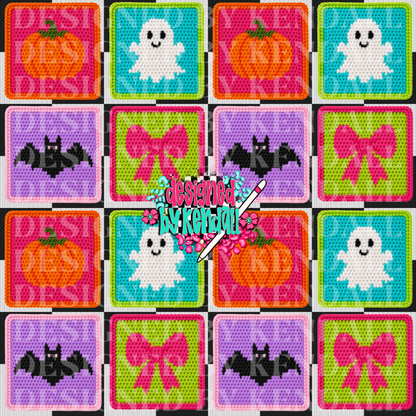 Crochet Halloween Seamless (Bundle of 3)