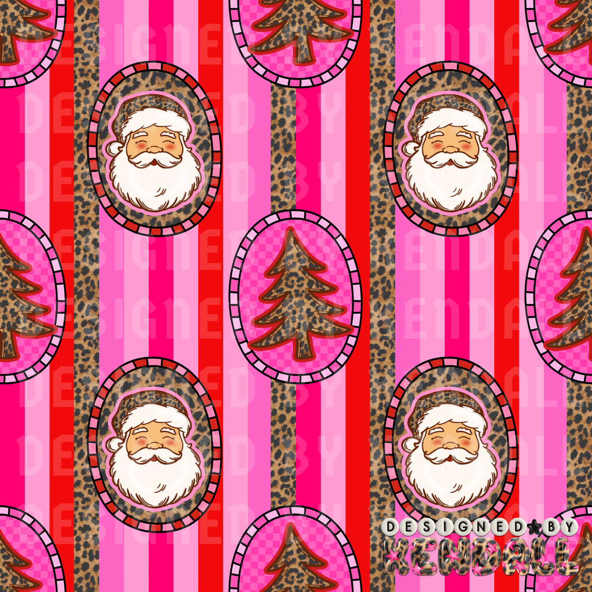 Leopard Santa