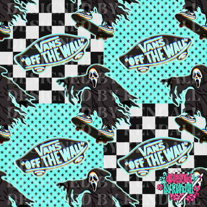 skater ghost face (bundle of 3)