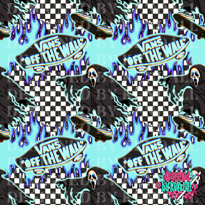 skater ghost face (bundle of 3)