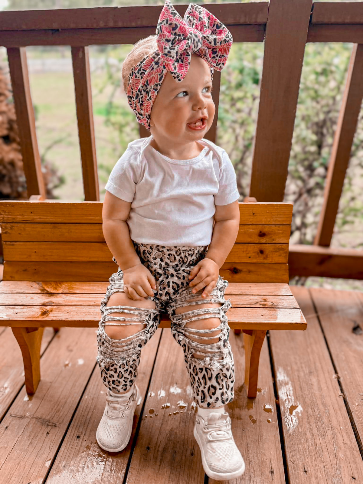 Leopard Society Jeans