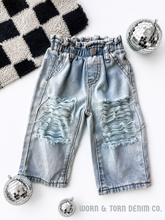 12/18 paperbag waist jeans