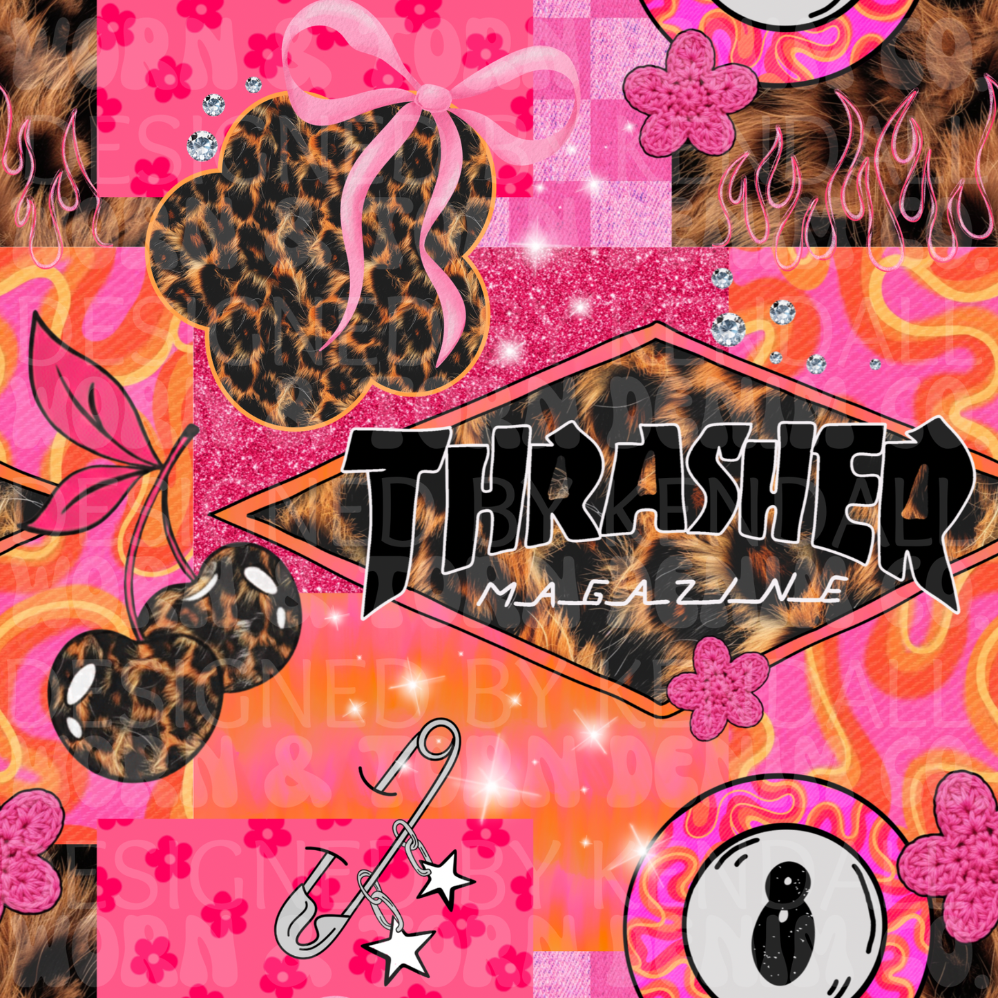 Pink Leopard Thrasher