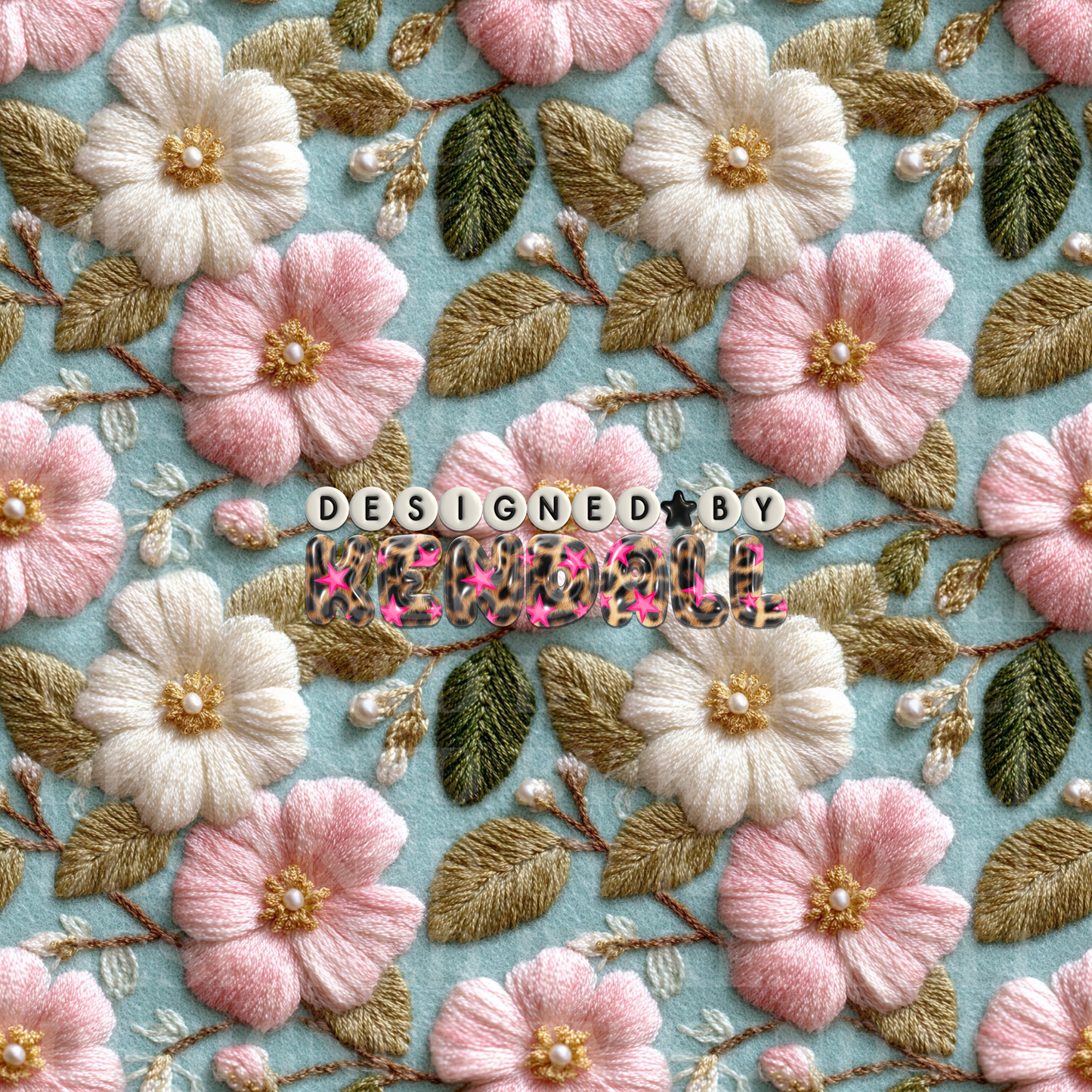 3D floral