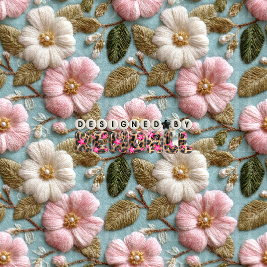 3D floral