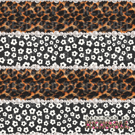 Leopard & Floral Pearls