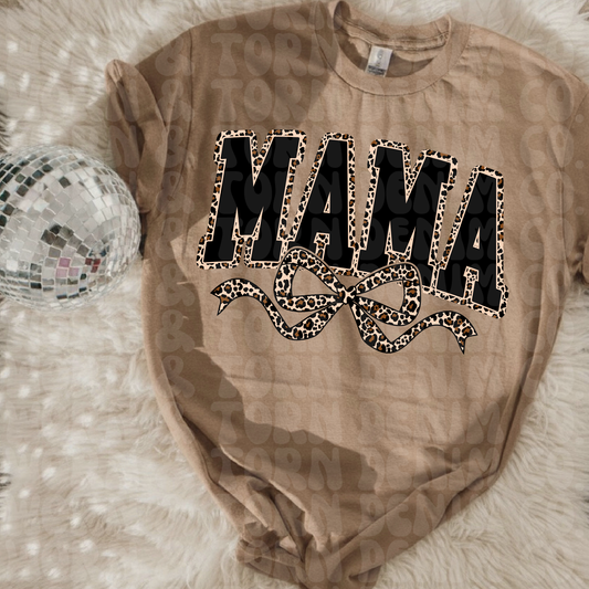 leopard coquette mama