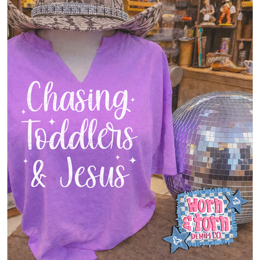 chasing toddlers & jesus