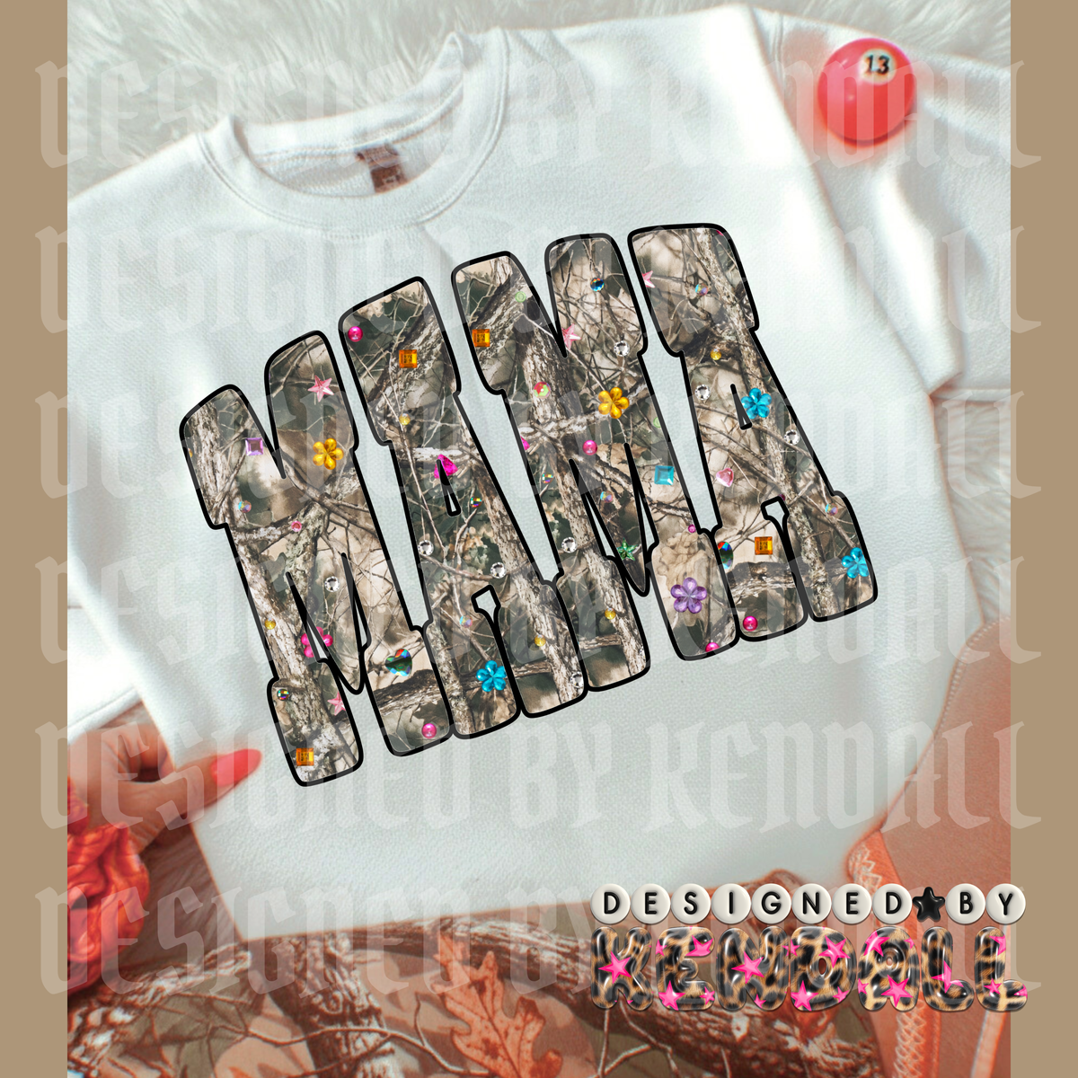 Mama Camo Gems
